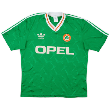 1990-92 Ireland Home Shirt - 8/10 - (L)