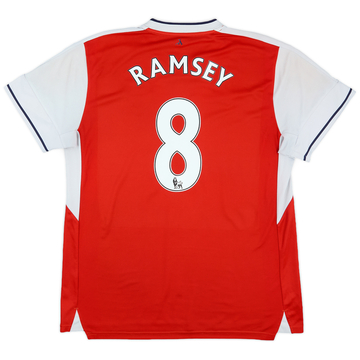 2016-17 Arsenal Home Shirt Ramsey #8 - 5/10 - (XL)
