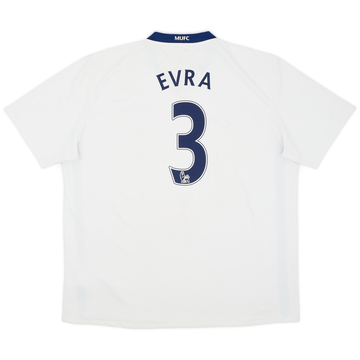 2008-10 Manchester United Away Shirt Evra #3 - 6/10 - (XXL)