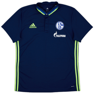 2016-17 Schalke adidas Polo Shirt - 8/10 - (L)