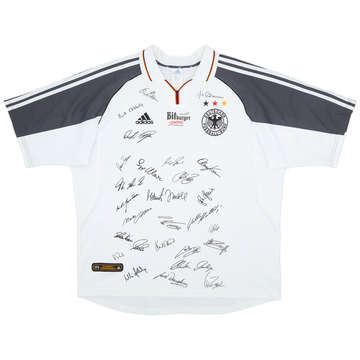 2000-02 Germany 'Squad Signed' Home Shirt - 8/10 - (XL)