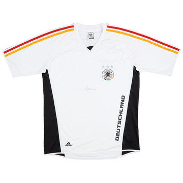 2005-06 Germany Signed Fan Shirt - 6/10 - (S)