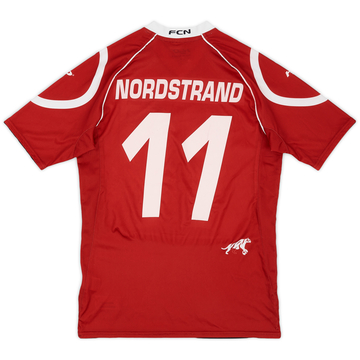 2010-11 Nordsjaelland Home Shirt Nordstrand #11 - 6/10 - (S)