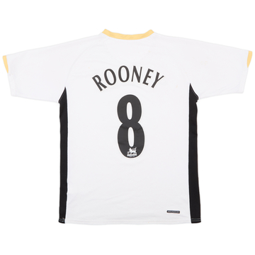 2006-08 Manchester United Away Shirt Rooney #8 - 6/10 - (XL.Boys)
