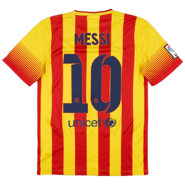 2013-15 Barcelona Away Shirt Messi #10 - 5/10 - (S)