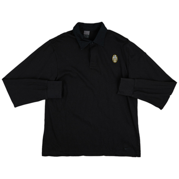 2003-04 Juventus Nike Polo L/S Shirt - 9/10 - (L)