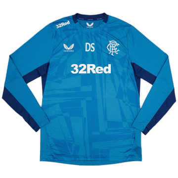 2023-24 Rangers Staff Issue Castore Training L/S Shirt DS - 9/10 - (M)