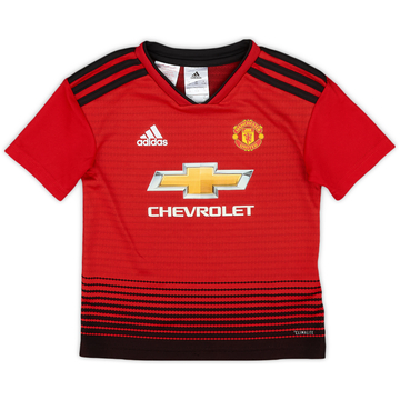 2018-19 Manchester United Home Shirt - 8/10 - (5-6 Years)