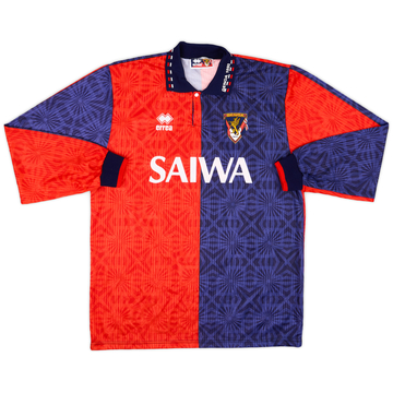 1992-93 Genoa Match Issue Home L/S Shirt #5