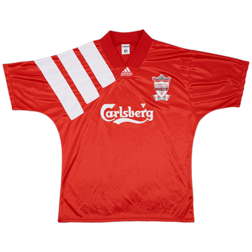 1992-93 Liverpool Centenary Home Shirt - 9/10 - (L/XL)