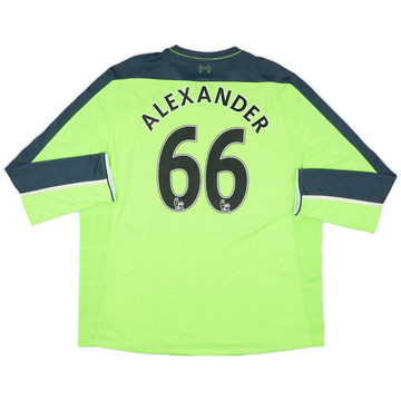 2016-17 Liverpool Third L/S Shirt Alexander #66 - 6/10 - (XXL)