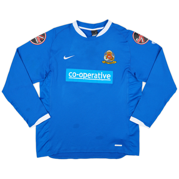 2006-07 Ossett Town Home L/S Shirt #3 - 6/10 - (XL)