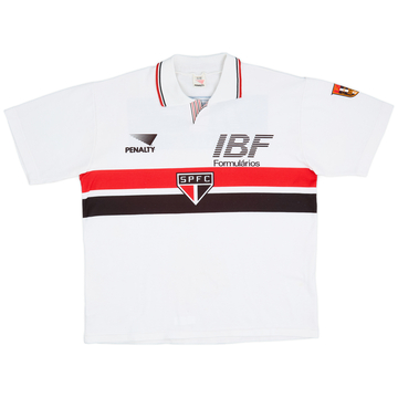 1992 Sao Paulo Home Shirt - 8/10 - (XL)