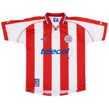 2000-02 Paraguay Home Shirt - 9/10 - (XL)