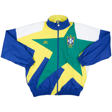 1992-94 Brazil Umbro Track Jacket - 6/10 - (M)