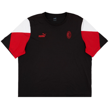 2021-22 AC Milan Puma Cotton Tee - 9/10 - (XXL)