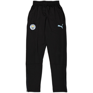 2019-20 Manchester City Puma Track Pants/Bottoms - 9/10 - (S.Boys)