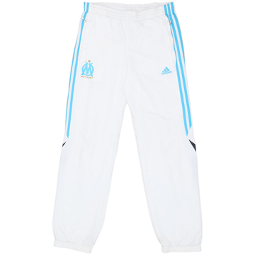 2005-06 Olympique Marseille adidas Track Pants/Bottoms - 5/10 - (L.Boys)