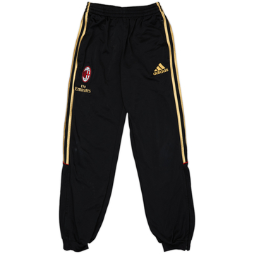 2010-11 AC Milan adidas Track Pants/Bottoms - 8/10 - (L.Boys)