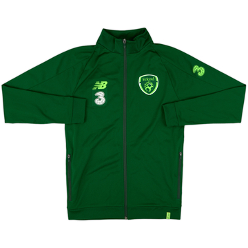 2018-19 Ireland New Balance 1/4 Zip Drill Top - 8/10 - (S)