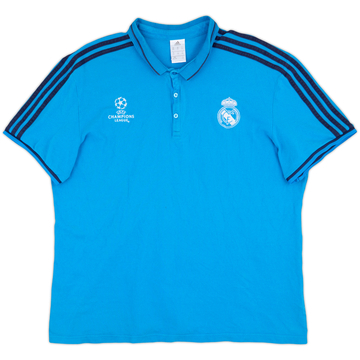 2015-16 Real Madrid adidas CL Polo Shirt - 9/10 - (XXL)