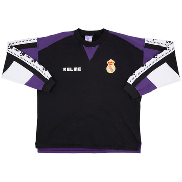 1996-97 Real Madrid Kelme Sweat Top - 7/10 - (XL)