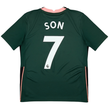 2020-21 Tottenham Away Shirt Son #7 - 6/10 - (XL.Boys)