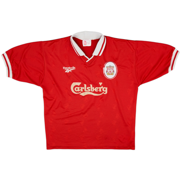 1996-98 Liverpool Home Shirt - 4/10 - (L)