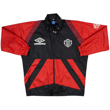 1995-97 Manchester United Umbro Rain Jacket - 5/10 - (S)