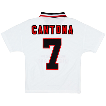 1996-97 Manchester United Away Shirt Cantona #7 - 8/10 - (Y)
