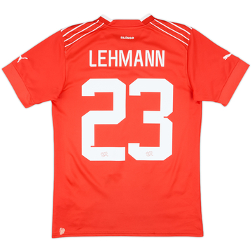 2022-23 Switzerland Home Shirt Lehmann #23 - 6/10 - (S)