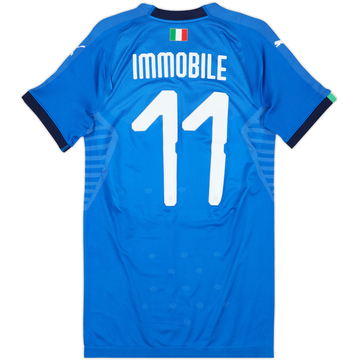 2018-19 Italy Authentic Home Shirt Immobile #11 - 10/10 - (L)