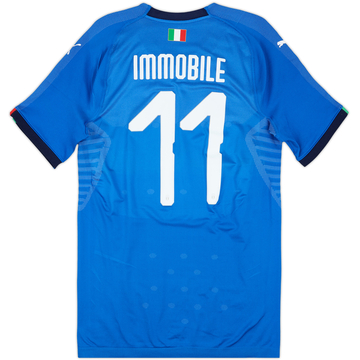 2018-19 Italy Authentic Home Shirt Immobile #11 - 7/10 - (XL)