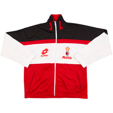 1993-94 AC Milan Lotto Track Jacket - 8/10 - (L)