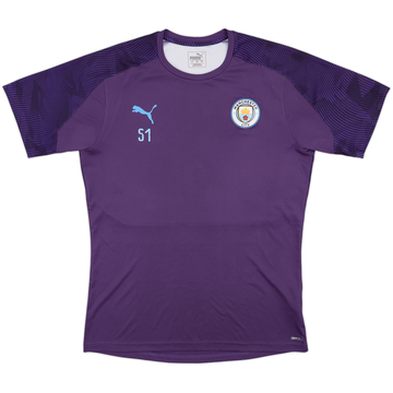 2019-20 Manchester City Puma Player Issue Training Shirt #51 - 9/10 - (L)