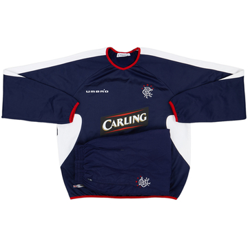 2005-06 Rangers Umbro Tracksuit - 9/10 - (L)