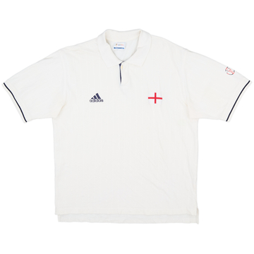 2002 England adidas World Cup Polo Shirt - 8/10 - (L)