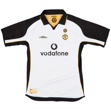 2001-02 Manchester United Centenary Away/Third Shirt - 7/10 - (L.Boys)