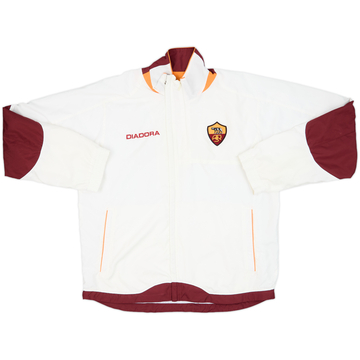 2005-06 Roma Diadora Track Jacket - 9/10 - (L)