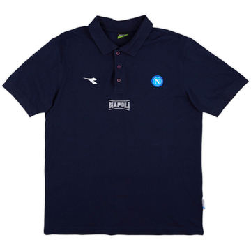 2006-07 Napoli Diadora Polo Shirt - 8/10 - (L)