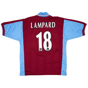 1997-98 West Ham Home Shirt Lampard #18 - 10/10 - (L)