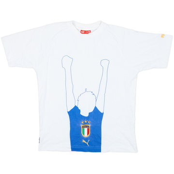2004 Italy Puma Graphic Tee - 9/10 - (M)