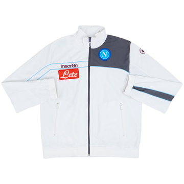 2011-12 Napoli Macron Track Jacket - 7/10 - (M)