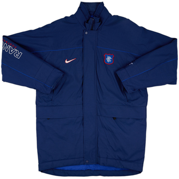 1997-98 Rangers adidas Padded Bench Coat - 10/10 - (M)