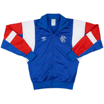 1987-90 Rangers Umbro Track Jacket - 8/10 - (S)