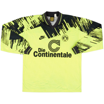 1993-94 Borussia Dortmund Home L/S Shirt #5 - 9/10 - (L)