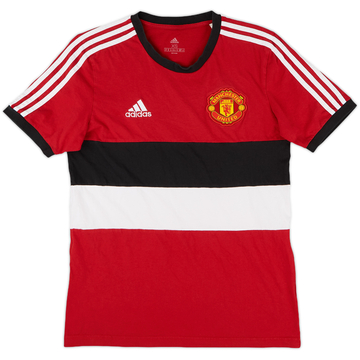 2021-22 Manchester United adidas Cotton Tee - 8/10 - (XS)