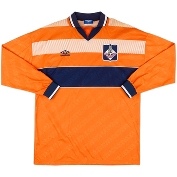 1994-96 Oldham Player Issue Away L/S Shirt - 9/10 - (XL)