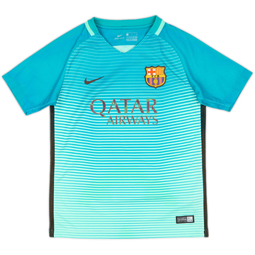 2016-17 Barcelona Third Shirt - 5/10 - (M.Boys)