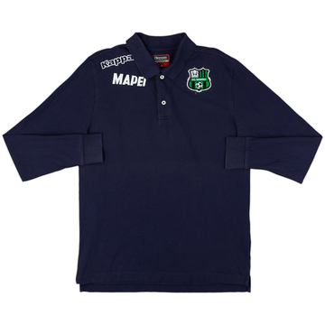 2017-18 Sassuolo Kappa Polo L/S Shirt - 7/10 - (M)
